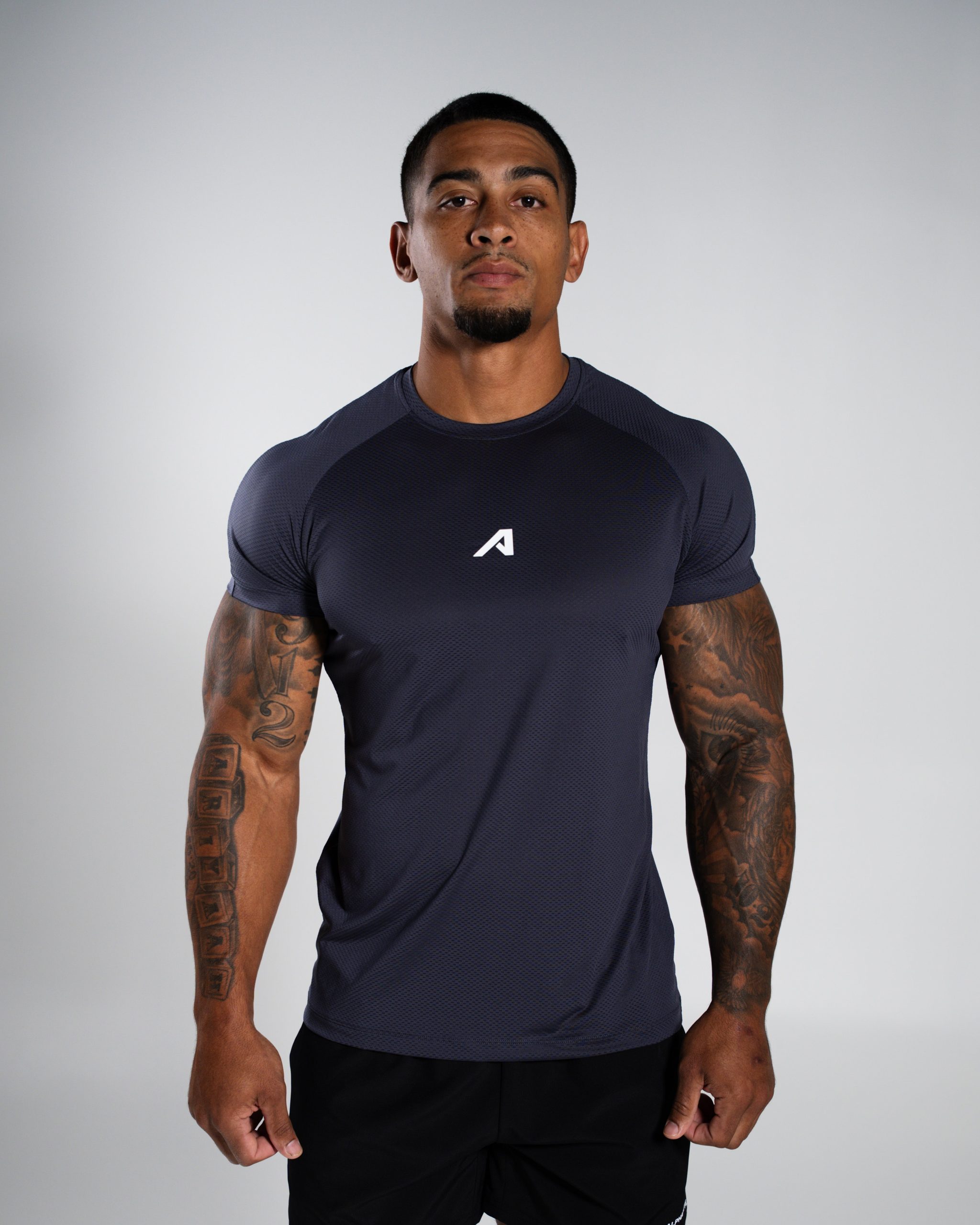 Base Tee - Dusty Navy
