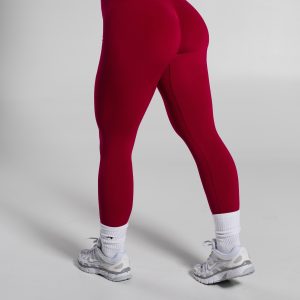 Pump High Rise Legging - Strawberry Jam