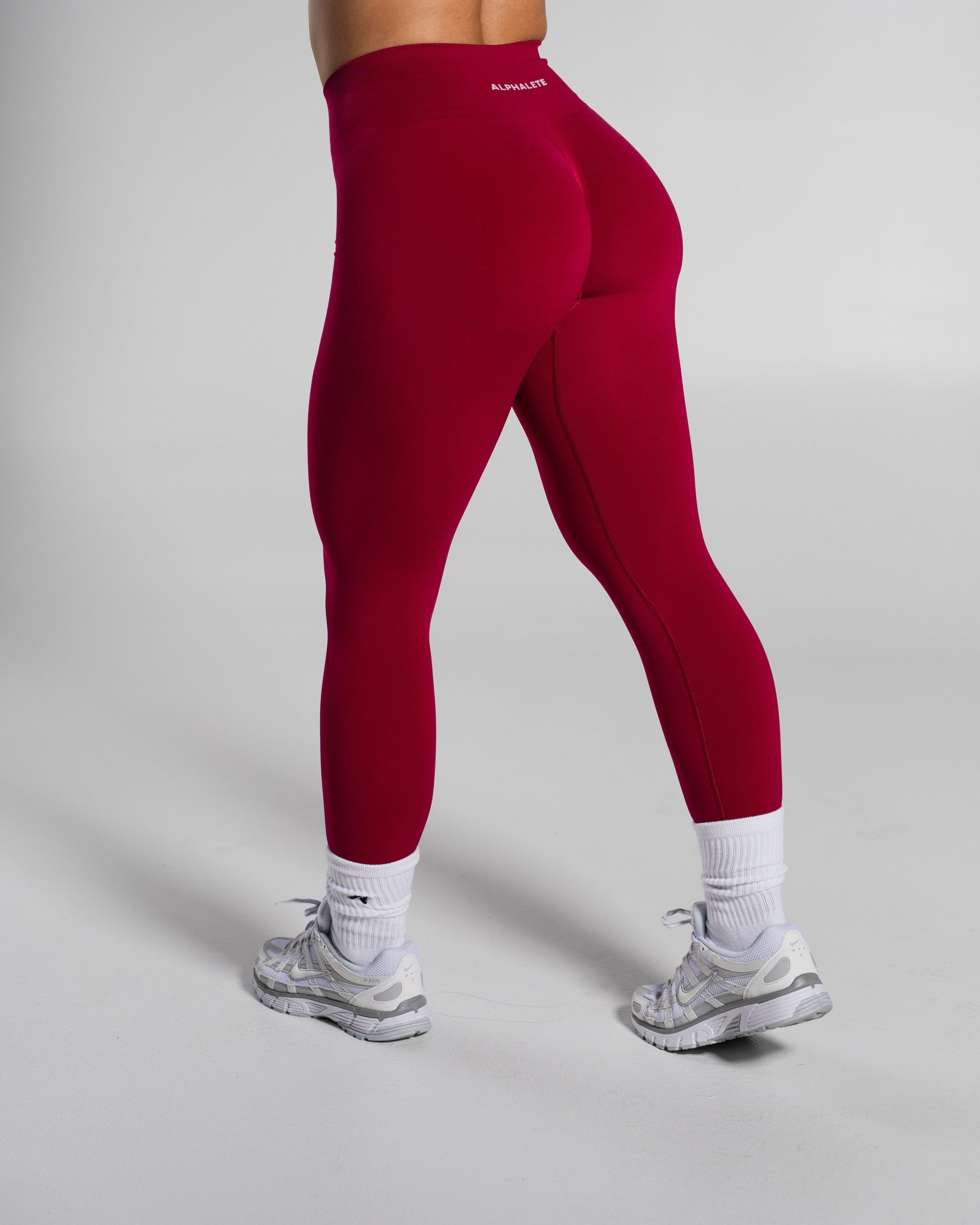 Pump High Rise Legging - Strawberry Jam