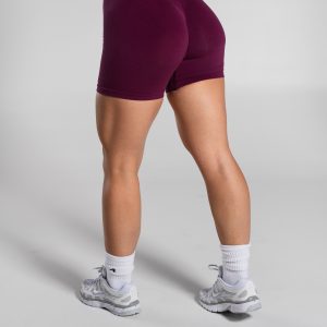 Pump High Rise Short - Mulberry