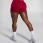 Pump Mid Rise Short - Strawberry Jam